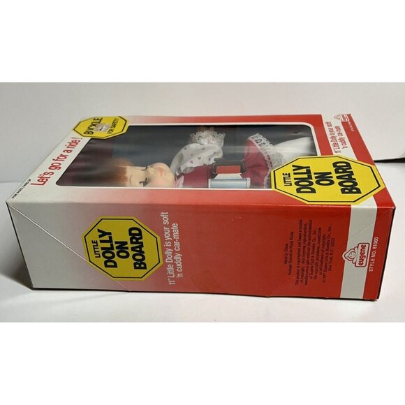 Vintage 1987 Eugene Doll Ginger Blue Sleppy Eyes Little Dolly On Board 11" - Picture 7 of 16